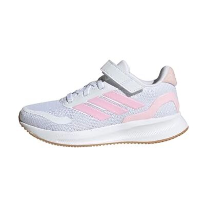 Adidas Mixte enfant RUNFALCON 5 SHOES KIDS, ftwr white/clear pink/GUM 3, 28 1/2 EU 28,5 EU Adidas Mixte enfant RUNFALCON 5 SHOES KIDS, ftwr white/clear pink/GUM 3, 28 1/2 EU 28,5 EU