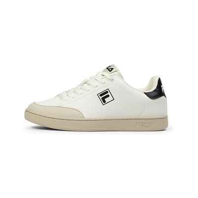 Fila Courtbay Basketbal voor heren, Marshmallow Black, 47 EU 47 EU Fila Courtbay Basketbal voor heren, Marshmallow Black, 47 EU 47 EU