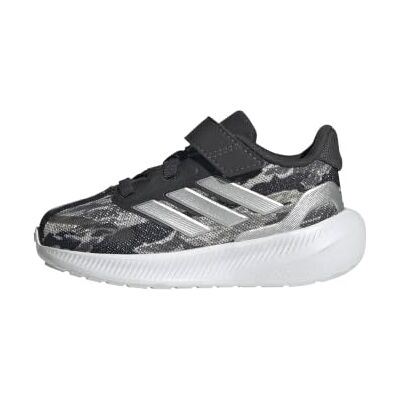 Adidas Runfalcon 5 schoenen voor kinderen, loopschoenen, uniseks, Silver Pebble / Silver Metallic / Carbon 19 EU Adidas Runfalcon 5 schoenen voor kinderen, loopschoenen, uniseks, Silver Pebble / Silver Metallic / Carbon 19 EU