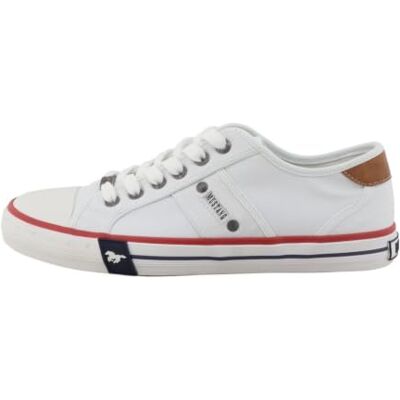 MUSTANG Modieuze herensneakers 26M0151005, Wit. 48 EU MUSTANG Modieuze herensneakers 26M0151005, Wit. 48 EU