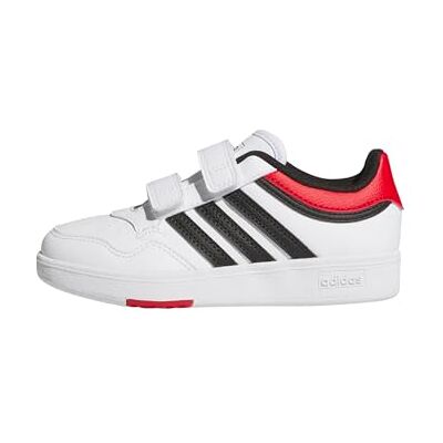 Adidas Hoops 4.0 Schoenen, uniseks, kinderen, Veelkleurig (Ftwr White/Core Black/Better Scarlet), 30 EU 30 EU Adidas Hoops 4.0 Schoenen, uniseks, kinderen, Veelkleurig (Ftwr White/Core Black/Better Scarlet), 30 EU 30 EU