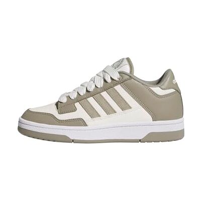Adidas Rapid Court Low J Basketbal, uniseks, kinderen, Silver Pebble/Cloud White/Ftwr White, 38 EU 38 EU Adidas Rapid Court Low J Basketbal, uniseks, kinderen, Silver Pebble/Cloud White/Ftwr White, 38 EU 38 EU