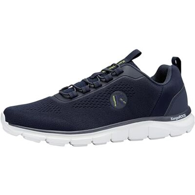 KangaROOS K-mkt Guni Os basketbalschoenen voor heren, Dk Navy Lime 46 EU KangaROOS K-mkt Guni Os basketbalschoenen voor heren, Dk Navy Lime 46 EU