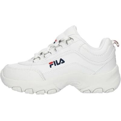 Fila Strada Low Teens Sneaker, Wit, 28 EU 28 EU Fila Strada Low Teens Sneaker, Wit, 28 EU 28 EU