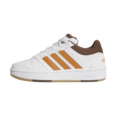 Adidas Hoops Classic J Shoes Schoenen, uniseks, kinderen, Ftwr Wit/Rustiek Oranje/Gepreloved Bruin, 38 EU 38 EU Adidas Hoops Classic J Shoes Schoenen, uniseks, kinderen, Ftwr Wit/Rustiek Oranje/Gepreloved Bruin, 38 EU 38 EU