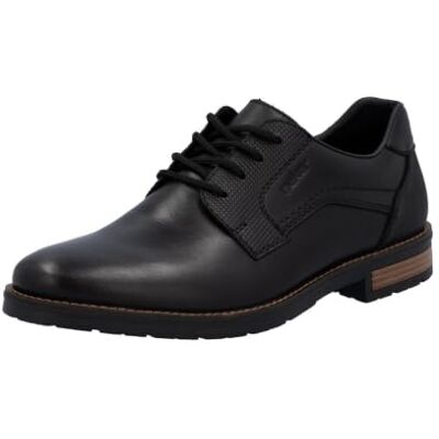 Rieker Lage herenschoenen met veters, 14603, zwart, 42 EU 42 EU Rieker Lage herenschoenen met veters, 14603, zwart, 42 EU 42 EU