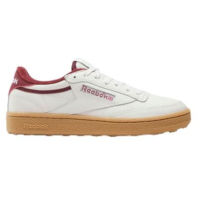 Reebok Club C Golf Basketbal voor dames, Chalk Classic Burgundy, 42.5 EU 42.5 EU Reebok Club C Golf Basketbal voor dames, Chalk Classic Burgundy, 42.5 EU 42.5 EU