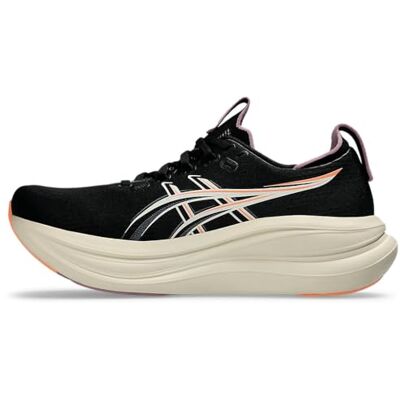 Asics Gel-Nimbus 28 Baskets pour femme, Noir, violet taro, 42 EU 42 EU Asics Gel-Nimbus 28 Baskets pour femme, Noir, violet taro, 42 EU 42 EU