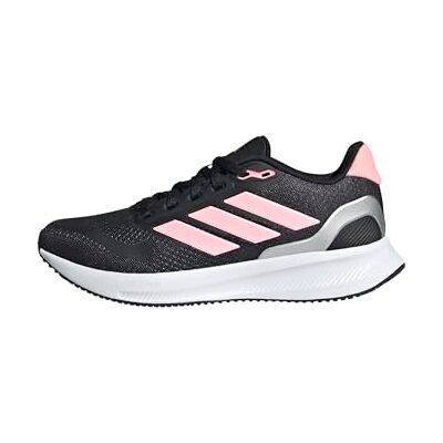 Adidas Runfalcon 5 Shoes Kids uniseks voetbalschoenen voor kinderen, zwart/roze/zilver (Core Black Pink Spark Silver Met), 38 EU 37 1/3 EU Adidas Runfalcon 5 Shoes Kids uniseks voetbalschoenen voor kinderen, zwart/roze/zilver (Core Black Pink Spark Silver Met), 38 EU 37 1/3 EU