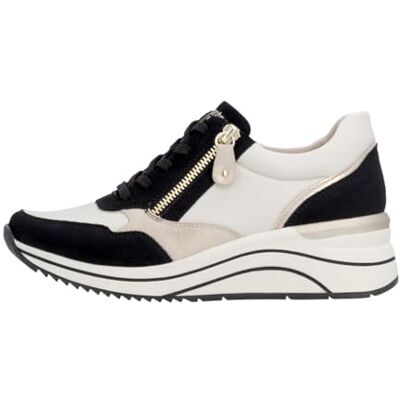 Remonte D0t01 Damessneakers, zwart., 43 EU 43 EU Remonte D0t01 Damessneakers, zwart., 43 EU 43 EU