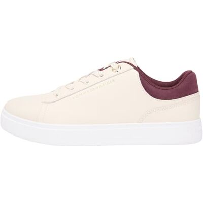 Tommy Hilfiger Casual Cupsole Sneaker Fw0fw09020 BasFemme, Marzemino zachte crème beige, 39 EU 39 EU Tommy Hilfiger Casual Cupsole Sneaker Fw0fw09020 BasFemme, Marzemino zachte crème beige, 39 EU 39 EU