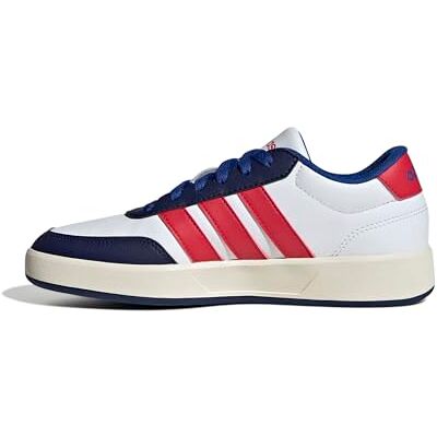 Adidas BREAKNET 3.0 SHOES Junior schoenen, uniseks, kinderen, Ftwr Wit/Pure Ruby/Team Royal Blue, 40 EU 40 EU Adidas BREAKNET 3.0 SHOES Junior schoenen, uniseks, kinderen, Ftwr Wit/Pure Ruby/Team Royal Blue, 40 EU 40 EU