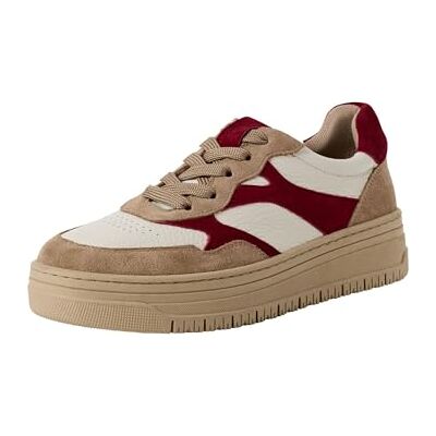 Tamaris Dames Sneaker Low 1-23717-45 Damessneakers, Beige kam, 38 EU 38 EU Tamaris Dames Sneaker Low 1-23717-45 Damessneakers, Beige kam, 38 EU 38 EU