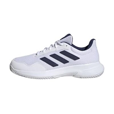 Adidas Court Spec 2 tennisschoenen, uniseks, Cloud Wit/Donker Blauw/Cloud White 47 1/3 EU Adidas Court Spec 2 tennisschoenen, uniseks, Cloud Wit/Donker Blauw/Cloud White 47 1/3 EU