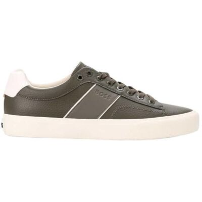 Boss Aiden_Tenn_grltp herensneakers, donkergroen, 43 EU 43 EU Boss Aiden_Tenn_grltp herensneakers, donkergroen, 43 EU 43 EU