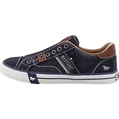MUSTANG Modieuze herensneakers 26M0151004, Blauw, 44 EU 44 EU MUSTANG Modieuze herensneakers 26M0151004, Blauw, 44 EU 44 EU