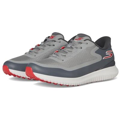 Skechers Heren Flight Spikeless Slip-in Golf Shoe Sneaker, grijs, 9,5 43 EU Skechers Heren Flight Spikeless Slip-in Golf Shoe Sneaker, grijs, 9,5 43 EU