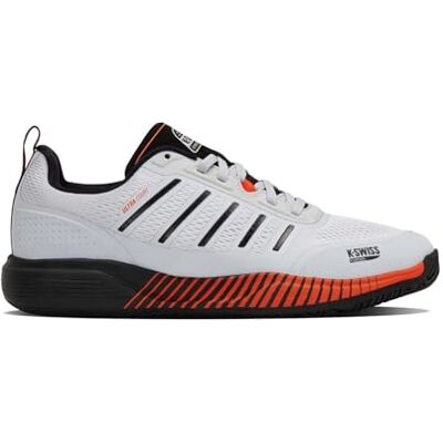 K-Swiss Ultra Court Padel tennisschoenen voor heren, Micro Chip Black Neon Lava, 42.5 EU 42.5 EU K-Swiss Ultra Court Padel tennisschoenen voor heren, Micro Chip Black Neon Lava, 42.5 EU 42.5 EU