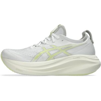 Asics Gel-Nimbus 27 herensneakers, wit Huddle Yellow, 47 EU 47 EU Asics Gel-Nimbus 27 herensneakers, wit Huddle Yellow, 47 EU 47 EU