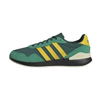 Adidas Run 60s 4.0 herenschoenen, Collegiate Groen/Geel/Kort Groen, 41 1/3 EU 41 1/3 EU Adidas Run 60s 4.0 herenschoenen, Collegiate Groen/Geel/Kort Groen, 41 1/3 EU 41 1/3 EU
