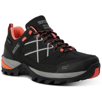 Regatta Samaris III lage wandelschoenen voor dames, Satsuma zwart, 39.5 EU 39.5 EU Regatta Samaris III lage wandelschoenen voor dames, Satsuma zwart, 39.5 EU 39.5 EU