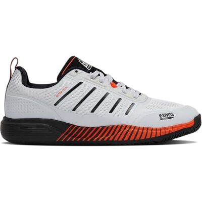 K-Swiss Ultra Court Padel tennisschoenen voor heren, Microchip neon lava zwart, 42 EU 42 EU K-Swiss Ultra Court Padel tennisschoenen voor heren, Microchip neon lava zwart, 42 EU 42 EU