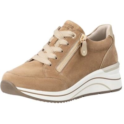 Remonte D0t03 Damessneakers, Beige, 44 EU 44 EU Remonte D0t03 Damessneakers, Beige, 44 EU 44 EU
