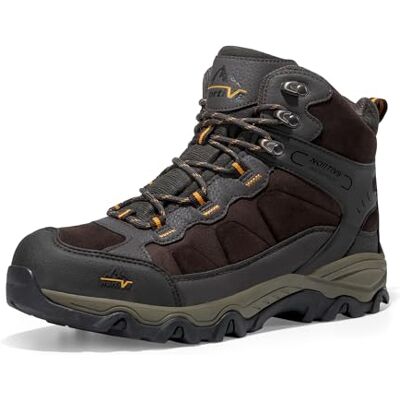 NORTIV 8 Trekkingschoenen voor heren, wandelschoenen, outdoorschoenen, wandellaarzen, waterdicht, wandellaarzen, klimschoenen, bergbeklimmen, wandelschoenen, bruin, 44 EU 44 EU NORTIV 8 Trekkingschoenen voor heren, wandelschoenen, outdoorschoenen, wandellaarzen, waterdicht, wandellaarzen, klimschoenen, bergbeklimmen, wandelschoenen, bruin, 44 EU 44 EU