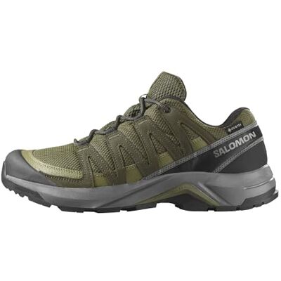 Salomon X-Adventure Recon Gore Tex wandelschoenen voor heren, Olive Night / Martini Olive / Pewter 46 ⅔ Salomon X-Adventure Recon Gore Tex wandelschoenen voor heren, Olive Night / Martini Olive / Pewter 46 ⅔