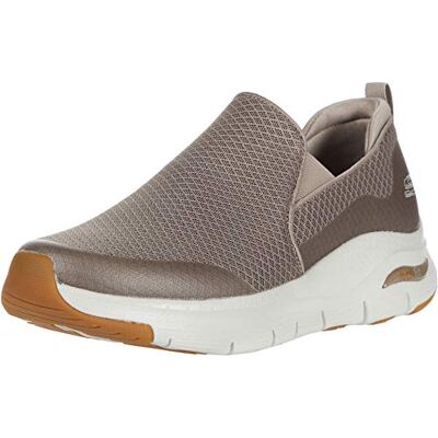 Skechers Arch Fit Banlin sneakers voor heren, Taupe 45 EU Skechers Arch Fit Banlin sneakers voor heren, Taupe 45 EU