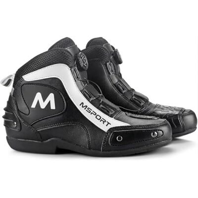 Msport Motorlaarzen, antislip, ademend, zwart, 43 EU 43 EU Msport Motorlaarzen, antislip, ademend, zwart, 43 EU 43 EU