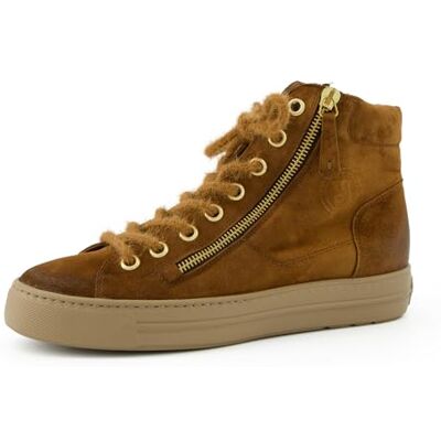 Paul Green Nubuk Royal Sneakers voor dames Beige sneakers, elastische veters, superzachte zool, duurzaam, voor dames 38.5 EU Paul Green Nubuk Royal Sneakers voor dames Beige sneakers, elastische veters, superzachte zool, duurzaam, voor dames 38.5 EU
