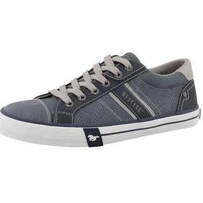 MUSTANG Modieuze herensneakers 26M0151001, Blauw, 43 EU 43 EU MUSTANG Modieuze herensneakers 26M0151001, Blauw, 43 EU 43 EU
