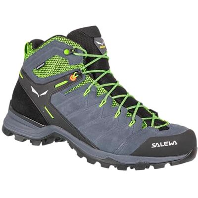 Salewa Heren MS Alp Mate Mid WP Wandelschoenen, Ombre Blue/Pale Frog, 44 EU 46.5 EU Salewa Heren MS Alp Mate Mid WP Wandelschoenen, Ombre Blue/Pale Frog, 44 EU 46.5 EU