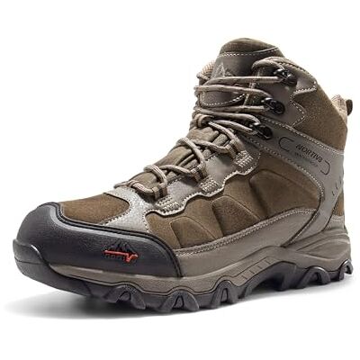 NORTIV 8 Waterdichte wandelschoenen voor heren, wandelschoenen, bergbeklimmen, wandelschoenen Bottes de randonnée montantes en daim pour trekking, camping et alpinisme 44,5 EU NORTIV 8 Waterdichte wandelschoenen voor heren, wandelschoenen, bergbeklimmen, wandelschoenen Bottes de randonnée montantes en daim pour trekking, camping et alpinisme 44,5 EU