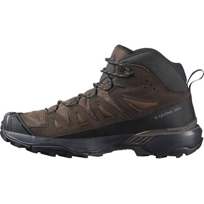 Salomon X Ultra 360 Leather Mid Gore-tex wandelschoenen voor heren, Dark Earth Delicioso Castlerock, 40 2/3 EU 40 2/3 EU Salomon X Ultra 360 Leather Mid Gore-tex wandelschoenen voor heren, Dark Earth Delicioso Castlerock, 40 2/3 EU 40 2/3 EU
