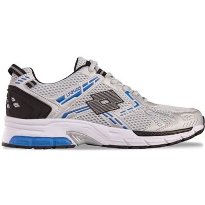 Lotto Akimoto Unisex Basketbal Uniseks, Zilver/Blauw 41 EU Lotto Akimoto Unisex Basketbal Uniseks, Zilver/Blauw 41 EU