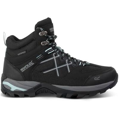 Regatta Samaris III lage wandelschoenen voor dames, zwart gebleekt aqua, 39 EU 39 EU Regatta Samaris III lage wandelschoenen voor dames, zwart gebleekt aqua, 39 EU 39 EU