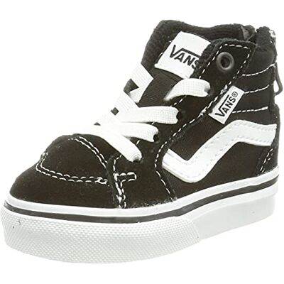 Vans Filmore Hi Zip suède/canvas, suède, zwart en wit, 22 EU 22 EU Vans Filmore Hi Zip suède/canvas, suède, zwart en wit, 22 EU 22 EU