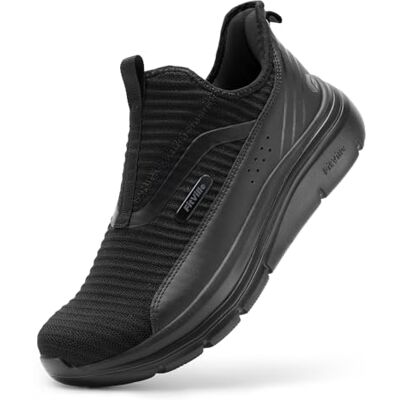 FitVille Wandelschoenen voor heren, extra breed, slip-on sneakers, modieus, ademend, sportschoenen, zonder veters 47 EU X-Large FitVille Wandelschoenen voor heren, extra breed, slip-on sneakers, modieus, ademend, sportschoenen, zonder veters 47 EU X-Large