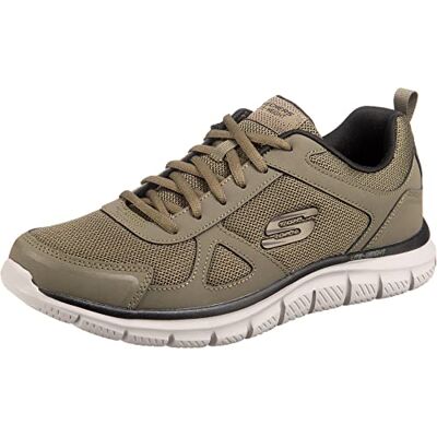 Skechers TRACK SCLORIC Hardloopschoenen voor heren, sneakers, Olijf 42 EU Skechers TRACK SCLORIC Hardloopschoenen voor heren, sneakers, Olijf 42 EU