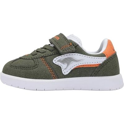 KangaROOS K-lpi Swoopz Ev Basketbal, uniseks, kinderen, Olive Vibrant Orange 26 EU KangaROOS K-lpi Swoopz Ev Basketbal, uniseks, kinderen, Olive Vibrant Orange 26 EU
