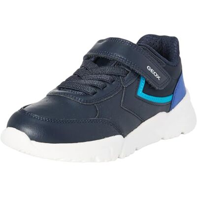 Geox J Loftus Boy Basketbal voor jongens, Royal Navy, 34 EU 34 EU Geox J Loftus Boy Basketbal voor jongens, Royal Navy, 34 EU 34 EU