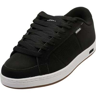 Etnies Kingpin skateschoen voor heren, Zwart en wit gum, 46 EU 46 EU Etnies Kingpin skateschoen voor heren, Zwart en wit gum, 46 EU 46 EU
