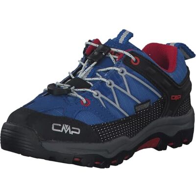 CMP Rigel Low Wp Wandelschoenen voor kinderen, uniseks, Cobalto Stone Fire 35 EU CMP Rigel Low Wp Wandelschoenen voor kinderen, uniseks, Cobalto Stone Fire 35 EU