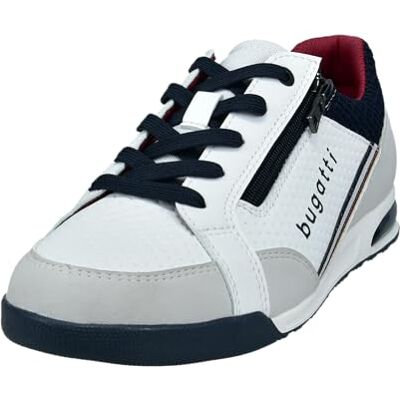 bugatti Lage herenschoenen met veters, wit 2000, 43 EU 43 EU bugatti Lage herenschoenen met veters, wit 2000, 43 EU 43 EU