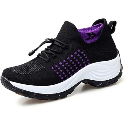 Vimlo Orthofit Orthopedische wandelschoenen voor dames, ademende mesh, zeer comfortabel, lichte tennisschoenen, orthopedische wandelschoenen voor dames, Een 39 EU Vimlo Orthofit Orthopedische wandelschoenen voor dames, ademende mesh, zeer comfortabel, lichte tennisschoenen, orthopedische wandelschoenen voor dames, Een 39 EU