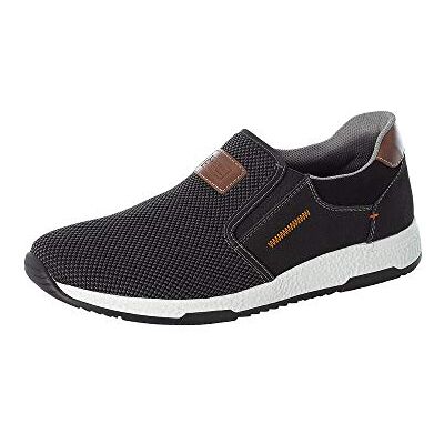 Rieker Heren sneakers B3450, zwart, 43 EU 43 EU Rieker Heren sneakers B3450, zwart, 43 EU 43 EU