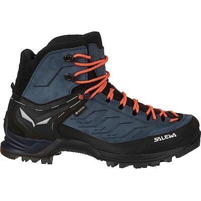 Salewa Ms Mountain Trainer Mid Gore-tex wandelschoenen voor heren, Zwart (Dark Denim Black), 42 EU 42 EU Salewa Ms Mountain Trainer Mid Gore-tex wandelschoenen voor heren, Zwart (Dark Denim Black), 42 EU 42 EU