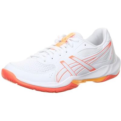 Asics Gel-Rocket 12 Sneakers voor dames, Wit Vivid Coral, 39.5 EU 39.5 EU Asics Gel-Rocket 12 Sneakers voor dames, Wit Vivid Coral, 39.5 EU 39.5 EU